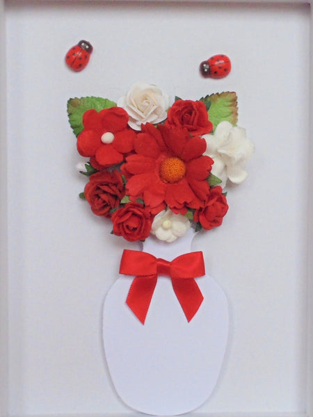 NEW IN **Ladybird Flower Card**