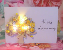 Load image into Gallery viewer, Happy Anniversary Light Up Blossom Tree - Letterbox Flower Cards