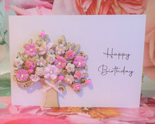 Load image into Gallery viewer, Happy Birthday Light Up Blossom Tree - Letterbox Flower Cards