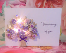 Load image into Gallery viewer, Thinking Of You Light Up Blossom Tree - Letterbox Flower Cards
