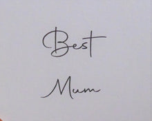 Load image into Gallery viewer, 'Best Mum' Blossom Tree Yellow Flowers - Letterbox Flower Cards