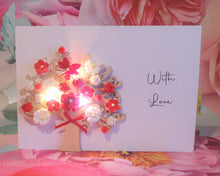 Load image into Gallery viewer, With Love Light Up Blossom Tree - Letterbox Flower Cards