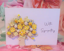 Load image into Gallery viewer, With Sympathy Light Up Blossom Tree - Letterbox Flower Cards