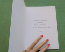 Load image into Gallery viewer, xxx &#39;Happy Christmas&#39; Light Up Tree Card - Letterbox Flower Cards
