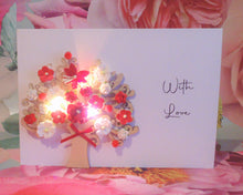 Load image into Gallery viewer, With Love Light Up Blossom Tree - Letterbox Flower Cards
